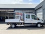 Ford Transit 350 2.0 TDCI L3 DC Laadkraan Telefoonverbinding 3-Persoons Telefoonverbinding 1e eigenaar Pick up p-up bakwagen Euro 6 Bpm vrij voor ondernemers