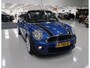 MINI One Mini Cabrio 1.6 Chili Sportstoelen Airco-ecc Half Leer 17 inch Sportvelgen Parkeersensoren achter Mistlampen Boekjes Zeer nette auto Always Open teller Bonnet stripes
