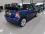 MINI One Mini Cabrio 1.6 Chili Sportstoelen Airco-ecc Half Leer 17 inch Sportvelgen Parkeersensoren achter Mistlampen Boekjes Zeer nette auto Always Open teller Bonnet stripes