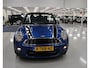 MINI One Mini Cabrio 1.6 Chili Sportstoelen Airco-ecc Half Leer 17 inch Sportvelgen Parkeersensoren achter Mistlampen Boekjes Zeer nette auto Always Open teller Bonnet stripes