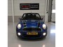 MINI One Mini Cabrio 1.6 Chili Sportstoelen Airco-ecc Half Leer 17 inch Sportvelgen Parkeersensoren achter Mistlampen Boekjes Zeer nette auto Always Open teller Bonnet stripes
