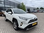 Toyota RAV4 2.5 Hybrid Business Plus Navigatie Trekhaak Camera DAB Adaptieve Cruise Control Leer Elek. Bestuurdersstoel stoelverwarming JBL Audio Carplay Keyless Extra Getint Glas 1e Eigenaar NL Auto Wit Metallic
