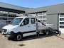 Mercedes-Benz Sprinter 514 2.2 CDI L3 DC Hiab 018 laadkraan Airco Trekhaak 2000 kg trekgewicht Kastinrichting 1e eigenaar ex Overheid 2-Persoons Openlaadbak Kraan Pick-up P-up Gereedschapskist Euro 6