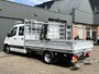 Mercedes-Benz Sprinter 514 2.2 CDI L3 DC Hiab 018 laadkraan Airco Trekhaak 2000 kg trekgewicht Kastinrichting 1e eigenaar ex Overheid 2-Persoons Openlaadbak Kraan Pick-up P-up Gereedschapskist Euro 6