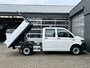 Volkswagen Transporter 2.0 TDI L2H1 DC Euro 6 Pick up Kipper Dubbele cabine open laadbak met Airco Trekhaak 2200kg trekgewicht 1e eigenaar Dealer onderhouden Telefoonverbinding Kieper P-up Doka Pritsche Ahk 2200kg