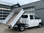 Volkswagen Transporter 2.0 TDI L2H1 DC Euro 6 Pick up Kipper Dubbele cabine open laadbak met Airco Trekhaak 2200kg trekgewicht 1e eigenaar Dealer onderhouden Telefoonverbinding Kieper P-up Doka Pritsche Ahk 2200kg