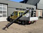 Ford Transit 310 2.2 TDCI L3 126pk Laadkraan Hiab 023 T3 Airco Dubbele cabine Trekhaakhaak 2800kg Open laadbak   Pick-up p-up Bakwagen 1e eigenaar Ex gemeente Euro 5