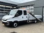 IVECO Daily 35C17 3.0 410 Automaat Palfinger Laadkraan Airco Cruise controle Trekhaak 3500kg trekgewicht Camera Open laadbak Pick-up P-up Bakwagen Euro 5