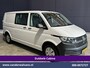 Volkswagen Transporter 2.0 TDI L2H1 Dubbele Cabine Euro6 Airco | 5-Zits | Navigatie | Trekhaak | Apple Carplay Android Auto, Cruisecontrol, Parkeersensoren