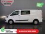 Ford Transit Custom 2.0 TDCI L2 Trend DC Dubbel Cabine BPM VRIJ! Stoelverw./ Carplay/ 2.7t Trekverm./ Navi/ PDC/ Cruise