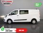 Ford Transit Custom 2.0 TDCI L2 Trend DC Dubbel Cabine BPM VRIJ! Stoelverw./ Carplay/ 2.7t Trekverm./ Navi/ PDC/ Cruise