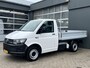 Volkswagen Transporter 2.0 TDI L1H1 Pick up open laadbak Airco Bluetooth trekhaak 2200kg trekgewicht 1e eigenaar Dealer onderhouden Euro 6 P-up Bakwagen Doka Pritsche Ahk 2500kg
