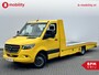 Mercedes-Benz Sprinter 519 CDI Tijhof AluLiner V/A €32 Per Dag!! Luchtvering NIEUW! MJ.2025 Autotransporter/ Oprijwagen | Lier | 3-Zitplaatsen | AppleCarPlay | DAB | Adaptive Cruise Control | Navigatie | Trekhaak