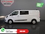 Ford Transit Custom 2.0 TDCI L2 Trend DC Dubbel Cabine BPM VRIJ! Stoelverw./ Carplay/ 2.7t Trekverm./ Navi/ PDC/ Cruise