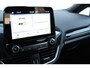 Ford Fiesta 1.0-125pk EcoBoost Mild-Hybrid ST-Line. In nieuwstaat verkerende Ford Fiesta met 125pk van 1e eig. ! Autm. airco, stoel-, stuur- en voorraamverw., LED verl., privacy glass, trekhaak, metallic lak, adaptieve cruise cntrl, navigatie by Apple/Android