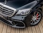 Mercedes-Benz S-klasse AMG 63 4Matic+ Lang Premium Plus | SMARAGDGROEN | STOELMASSAGE | STOELVENTILATIE | BURMESTER | SOFTCLOSE | MULTIBEAM | RIJ-ASSISTENTIEPAKKET | AMG PERFORMANCE UITLAAT | TV SCHERMEN |