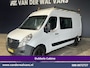 Opel Movano 2.3 Turbo 146pk L2H2 Dubbele cabine Euro6 Airco | Imperiaal | Omvormer | 2500kg Trekhaak | LM velgen Navigatie, Camera, Cruisecontrol, Parkeersensoren, 5-zits