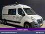 Opel Movano 2.3 Turbo 146pk L2H2 Dubbele cabine Euro6 Airco | Imperiaal | Omvormer | 2500kg Trekhaak Navigatie, Camera, Cruisecontrol, Parkeersensoren, 5-zits
