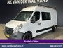 Opel Movano 2.3 Turbo 146pk L2H2 Dubbele cabine Euro6 Airco | Imperiaal | Omvormer | 2500kg Trekhaak | LM velgen Navigatie, Camera, Cruisecontrol, Parkeersensoren, 5-zits