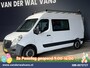 Opel Movano 2.3 Turbo 146pk L2H2 Dubbele cabine Euro6 Airco | Imperiaal | Omvormer | 2500kg Trekhaak Navigatie, Camera, Cruisecontrol, Parkeersensoren, 5-zits