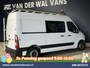 Opel Movano 2.3 Turbo 146pk L2H2 Dubbele cabine Euro6 Airco | Imperiaal | Omvormer | 2500kg Trekhaak Navigatie, Camera, Cruisecontrol, Parkeersensoren, 5-zits