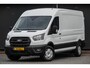 Ford Transit L3H2 2.0Tdci 130Pk | 350 | Trend | Virtual Cockpit | Achteruitrijcamera | 270° Achterdeuren | Frozen White