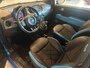 Fiat 500 0.9 TwinAir TURBO SPORT-uitv/AIRCO/SPORTSTOELEN/LEER/NAVIGATIE/BLUETOOTH/LANE ASSIST/ZWARTE LM-VELGEN/nieuwe APK+OH.BEURT