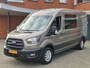 Ford Transit 350 2.0 TDCI 130 pk L3H2 Dubbele Cabine Trend BPM Vrij (zakelijk) 6-persoons Dubbele Cabine, AppleCarplay/AndroidAuto, Achteruitrijcamera, trekhaak, laadruimtebescherming