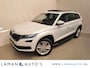 Skoda Kodiaq 1.5 TSI 150pk DSG Limited Business Edition Plus 7P Aut. | Panorama Open dak Virtual Leder/Alcantara CarPlay Trekhaak Canton ECC Navi LED ACC 19" Sirius LMV 360 Camera Side Assist Metallic | Voorschoten
