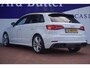 Audi A3 Sportback 35 TFSI 150PK Advance Sport+Leder+stoel-verw+Led+vitrual+pano-dak+Navigatie+smartphone = SUPER !!