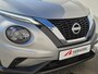 Nissan Juke 1.0 DIG-T Acenta Handgeschakeld / Allseason banden / Apple Carplay Android Auto / Achteruitrijcamera / Stoelverwarming / Navigatie / Climate control / Cruise control / Lichtmetalen wielen 17“ /