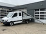 Mercedes-Benz Sprinter 311 2.2 CDI 366 DC Hiab 029T Laadkraan Trekhaak 2000 kg Airco Cruise controle 7-Persoons Open laadbak Pick-up Euro 6 Bakwagen P-up Tachograaf 1e eigenaar