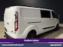 Ford Transit Custom 2.0 TDCI 131pk Automaat L2H1 Dubbele Cabine Euro6 Airco | 6-Zits | Camera | Navigatie | Apple Carplay | LED | Trekhaak Android Auto, LM velgen, Cruisecontrol, Verwarmde voorruit, Parkeersensoren, Bijrijdersbank