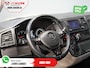 Volkswagen Transporter T6 2.0 TDI 150 pk DSG Aut. L2 Highline E6 DC Dubbel Cabine BPM VRIJ! Carplay/ Alarm/ Leder/ Cruise/ PDC/ Sidebars/ Trekhaak/ LMV/ DAB