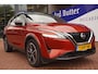 Nissan Qashqai 1.3 MHEV Tekna+Led+Leder+pano-dak+camera+wifi+stuur&stoel-verw+19"lmvapple-care-play = ORIG/NL+ ZEER LUXE !!