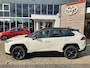 Toyota RAV4 2.5 Hybrid Bi-Tone ALL-SEASON PARK-SENSOREN LEDER NAVI STOEL/STUURVERW 360-CAMERA ELEK-STOEL ELEK-ACHTERKLEP BLIND-SPOT JBL-AUDIO