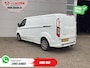 Ford Transit Custom 2.0 TDCI 170 pk Aut. L2 Sport BPM VRIJ! Bi-Xenon/ Leder/ D.B. Riem VV./ Elek.stoel/ Stoelverw./ Carplay/ Camera/ PDC/ LMV/ Cruise/ Trekhaak/ Airco