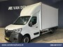 Renault Master 2.3 dCi 146pk Bakwagen 232cm hoog Laadklep Zijdeur Euro6 Airco | LAT om LAT cruisecontrol, 3 zits, LED