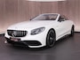Mercedes-Benz S-klasse S63 AMG Cabrio 585pk 4Matic |mat parelmoer|dealer onderhouden|Carbon exterieur|Burmester High end|drivers package|luchtvering|Air scarf|nightvision|massage|memory|Carbon interieur|HUD|360 camera|