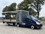 IVECO Daily 35C21 Be-trekker Be-Combi Met Oplegger Huif 1650 kg laadvermogen Airco Cruise controle Telefoonverbinding 3-Persoons Tachograaf Bakwagen Meubelbak Verhuiswagen Euro 5