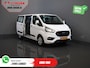 Ford Transit Custom 340 2.0 TDCI 130 pk L2 Dubbel Cabine DC BPM VRIJ! 6 Pers./ 2.8t Trekverm./ PDC/ Cruise/ Trekhaak/ Airco
