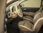 Fiat 500 0.9 Turbo, Cappuccino, leder, NAP, unieke kilometerstand, incl garantie