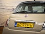 Fiat 500 0.9 Turbo, Cappuccino, leder, NAP, unieke kilometerstand, incl garantie