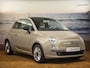 Fiat 500 0.9 Turbo, Cappuccino, leder, NAP, unieke kilometerstand, incl garantie