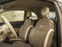 Fiat 500 0.9 Turbo, Cappuccino, leder, NAP, unieke kilometerstand, incl garantie