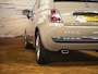 Fiat 500 0.9 Turbo, Cappuccino, leder, NAP, unieke kilometerstand, incl garantie