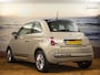 Fiat 500 0.9 Turbo, Cappuccino, leder, NAP, unieke kilometerstand, incl garantie