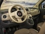 Fiat 500 0.9 Turbo, Cappuccino, leder, NAP, unieke kilometerstand, incl garantie