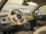 Fiat 500 0.9 Turbo, Cappuccino, leder, NAP, unieke kilometerstand, incl garantie