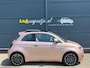 Fiat 500 La Prima 42 kWh *schuifdak *leder *p-camera *rosé